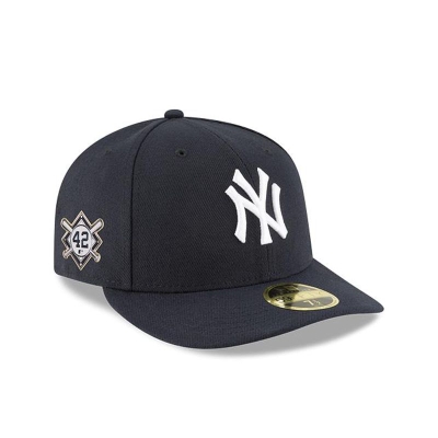 Sapca New Era New York Yankees MLB Jackie Robinson Day Low Profile 59FIFTY Fitted - Albastri